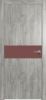 Дверь Каркасно-Щитовая Triadoors Future Дуб Винчестер Серый 707 ПО Без Стекла с Декором Лофт Ред / Триадорс
