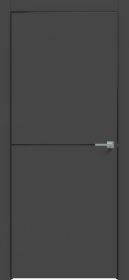 Межкомнатная Дверь Каркасно-Щитовая Triadoors Concept 709 ПГ Дарк Грей Без Стекла / Триадорс