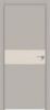 Межкомнатная Дверь Каркасно-Щитовая Triadoors Concept Шелл Грей 707 ПО Без Стекла с Декором Дуб Серена Керамика / Триадорс