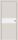 Межкомнатная Дверь Каркасно-Щитовая Triadoors Concept Лайт Грей 707 ПО Без Стекла с Декором Дуб Серена Белый Кристалл  / Триадорс