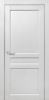 Межкомнатная Дверь Verda Матрикс МК-1 Ясень Белый со Стеклом Сатинато / Верда