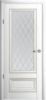 Межкомнатная Дверь Verda Версаль 1 Белая со Стеклом Метелюкс Ромб / Верда
