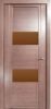 Межкомнатная Дверь Verda H-7 Дуб Грейвуд со Стеклом Бронза / Верда