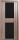 Межкомнатная Дверь Verda H-2 Дуб Грейвуд со Стеклом Чёрное / Верда