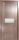 Межкомнатная Дверь Verda H-1 Дуб Грейвуд со Стеклом Белое / Верда