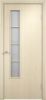 Строительная Дверь Verda ПВХ Финиш-Пленка 05 Ламинированная Усиленная Беленый Дуб со Стеклом Бали / Verda