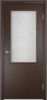 Строительная Дверь Verda Дверь с Четвертью 58 Венге со Стеклом Бали / Verda