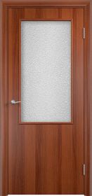 Строительная Дверь Verda Дверь в Комплекте 58 Итальянский Орех со Стеклом Баги / Verda