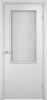 Строительная Дверь Verda Дверь в Комплекте 58 Белая со Стеклом Баги / Verda