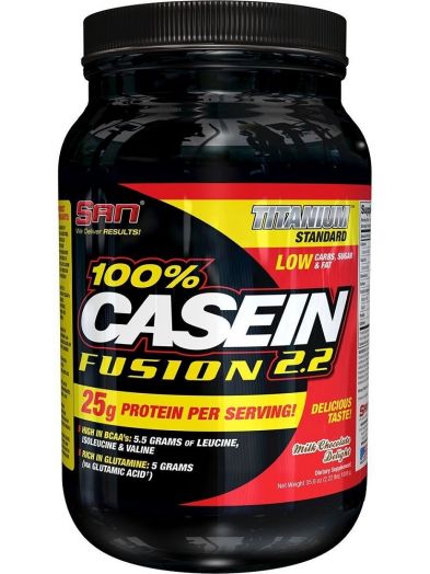Казеиновый протеин Casein Fusion 1008 г SAN