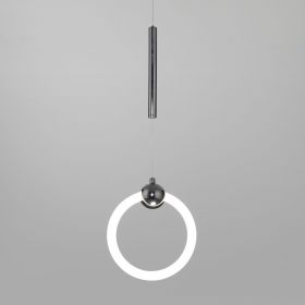 Светодиодный Светильник Подвесной Eurosvet 90165/1 Черный Жемчуг, Метал / Евросвет