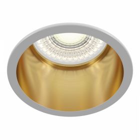 Встраиваемый Светильник Maytoni Technical Reif DL049-01WG Белый с Золотом, Алюминий