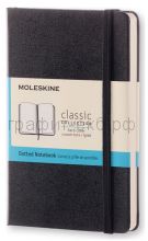 Книжка зап.Moleskine Large Classic в точку черная QP066
