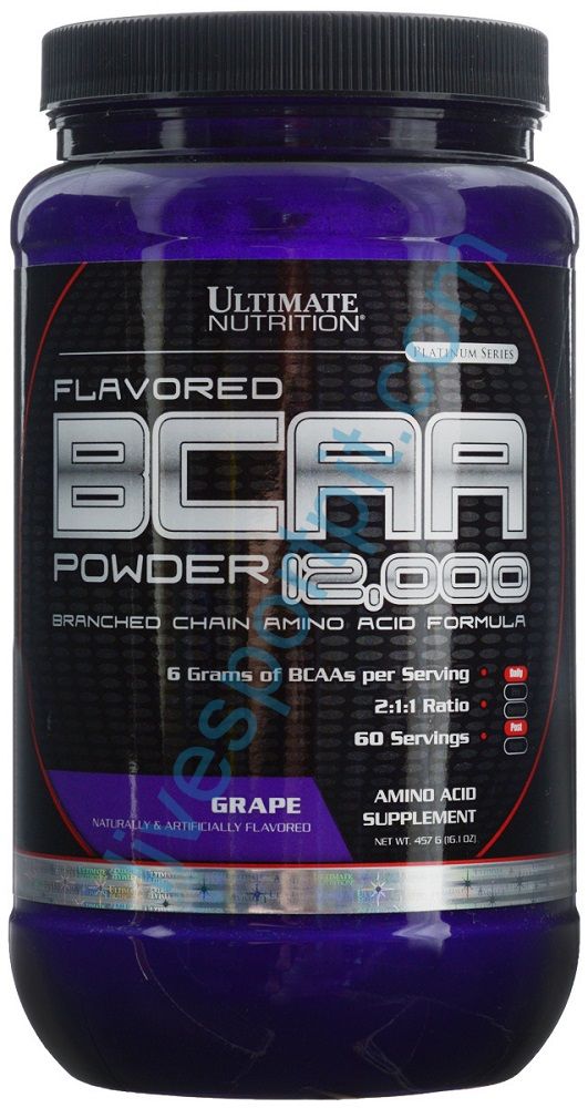 Аминокислоты Flavored BCAA Powder 12000 457 г Ultimate Nutrition