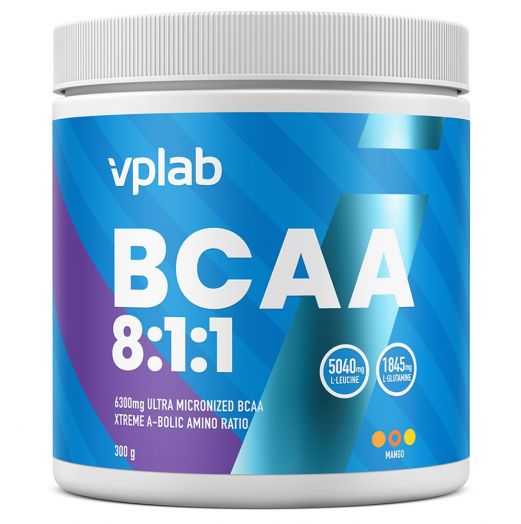 Аминокислоты BCAA 8:1:1 300 г VPLAB