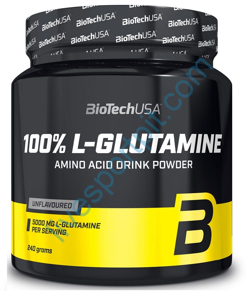 Глютамин L-Glutamine 240 г BiotechUSA
