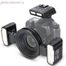 Беспроводная TTL макровспышка Meike MK-MT24 для Nikon