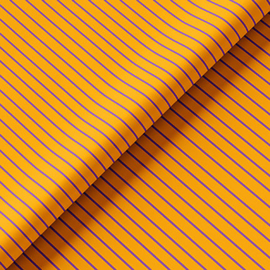 Хлопок -  Фиолетовая полоска на оранжевом 50х37 см limit