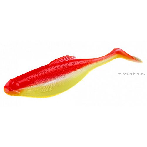 Виброхвосты съедоб. искусст. LJ Pro Series Roach Paddle Tail 9.89 см / 6 шт. в уп. / цвет:G08