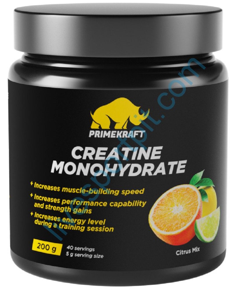 Креатин моногидрат Creatine Monohydrate 200 г PRIMEKRAFT