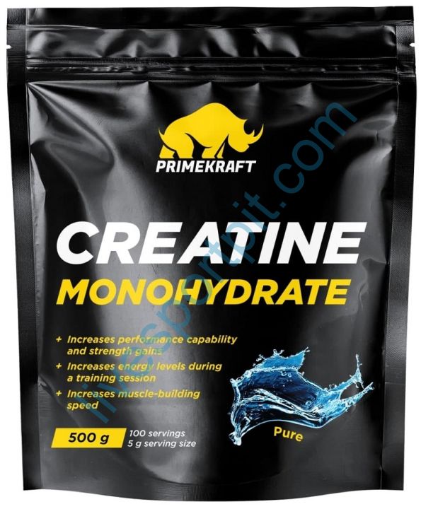 Креатин моногидрат Creatine Monohydrate 500 г PRIMEKRAFT