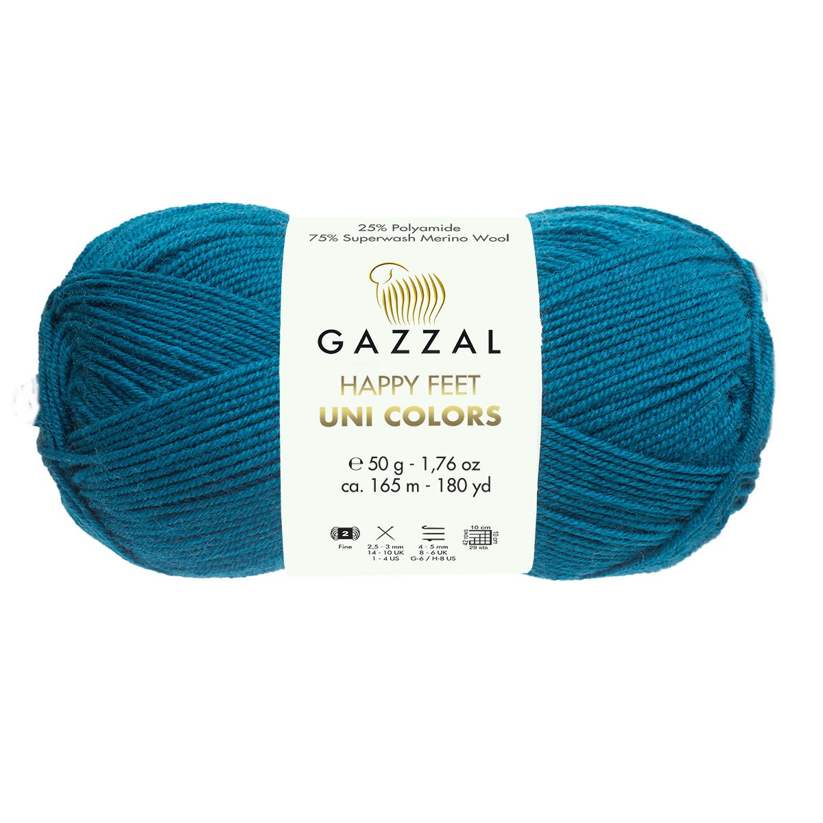 Gazzal Happy feet unicolor 3563 петрольный