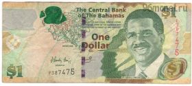 Багамские острова 1 доллар 2008 F