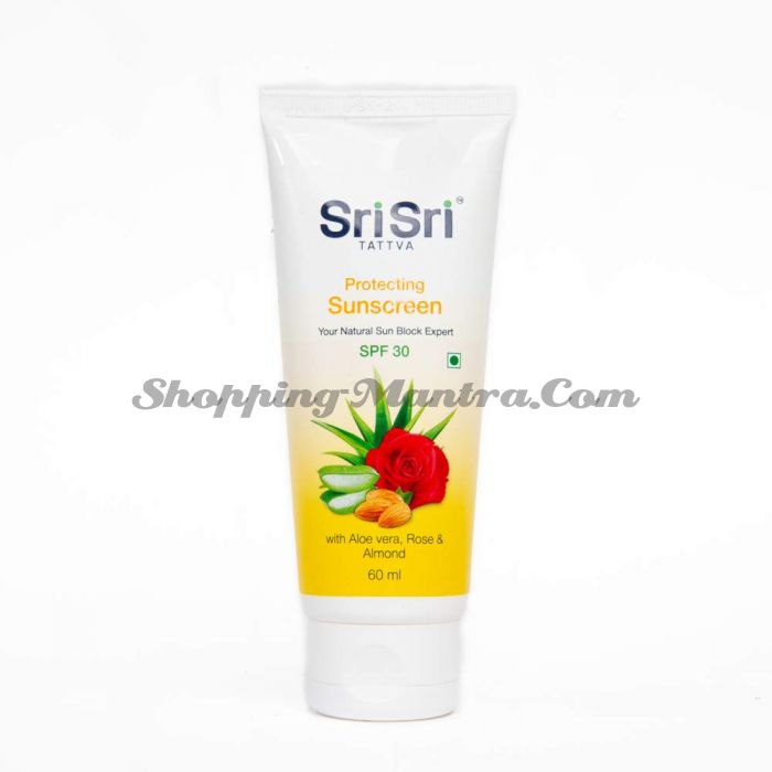 Солнцезащитный крем для лица SPF 30 Шри Шри Таттва | Sri Sri Tattva Protecting Sunscreen SPF30
