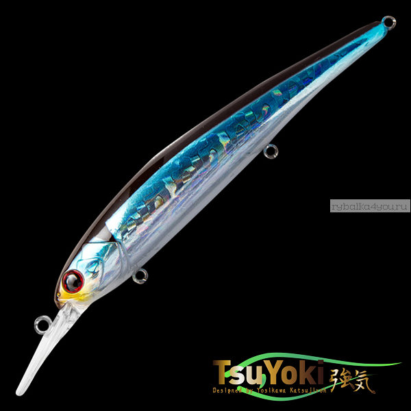 Воблер TsuYoki Jass SR 120F 120 мм / 17,5 гр / Заглубление: 1,5 - 3,5 м / цвет: 014