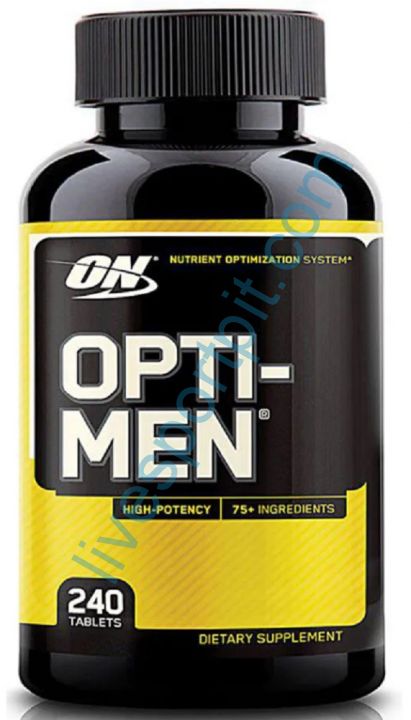 Витаминно-минеральный комплекс для мужчин Opti-Men 240 таблеток Optimum Nutrition