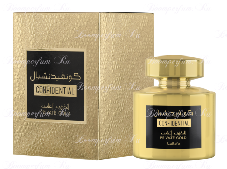 Lattafa Perfumes Confidential Private Gold .
