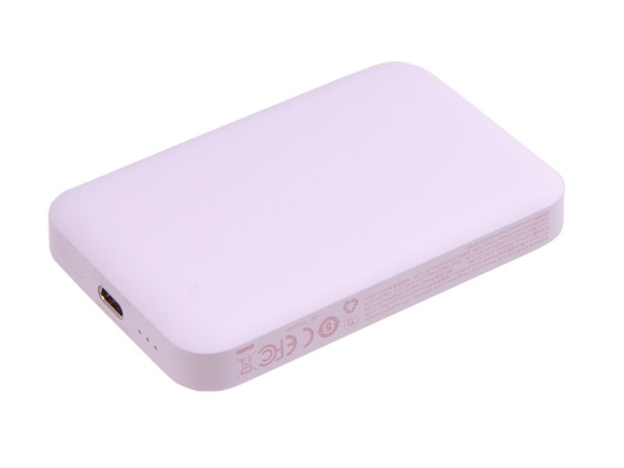 Baseus Magnetic wireless Fast  charging power bank 6000mAh 20W Pink (PPCX020004)