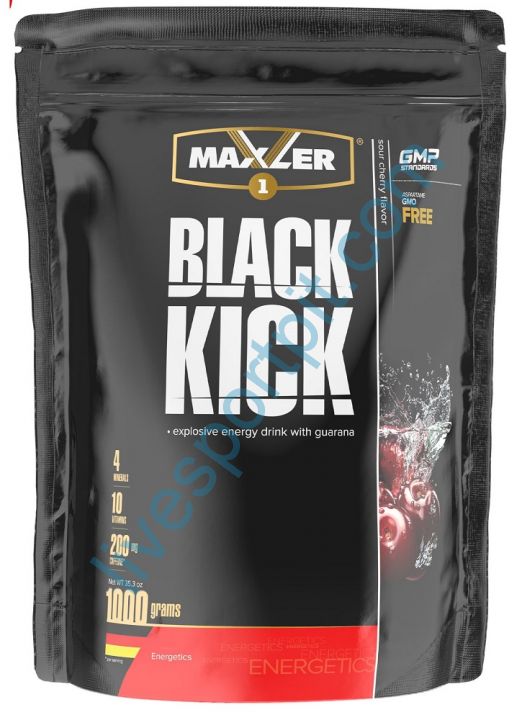 Энергетическая добавка Black Kick 1000 г Maxler