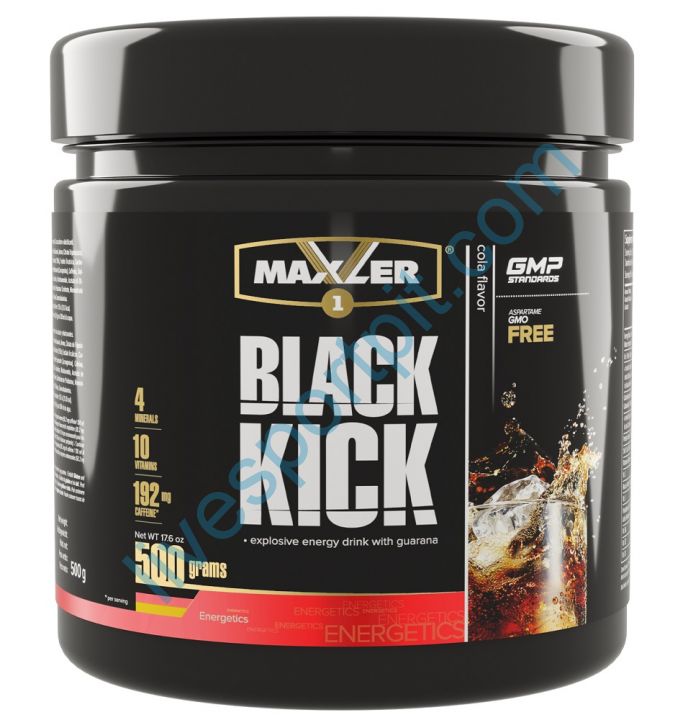 Энергетическая добавка Black Kick 500 г Maxler
