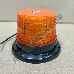 Маячок проблесковый светодиодный со стробоскопическим эффектом 12-24V оранжевый