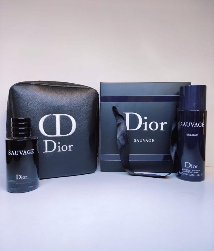 Подарочный набор Christian Dior Sauvage 100 мл + дезодорант