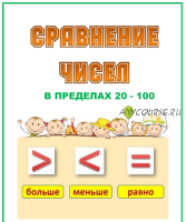 Комплект 'Сравнение чисел' (0 - 100) (Умные пособия)