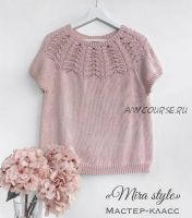 Джемпер/Топ «Mira style» (avgustina_knit)
