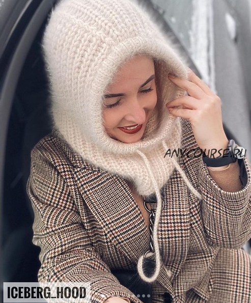 Капор «iceberg_hood» (grenka87knit)