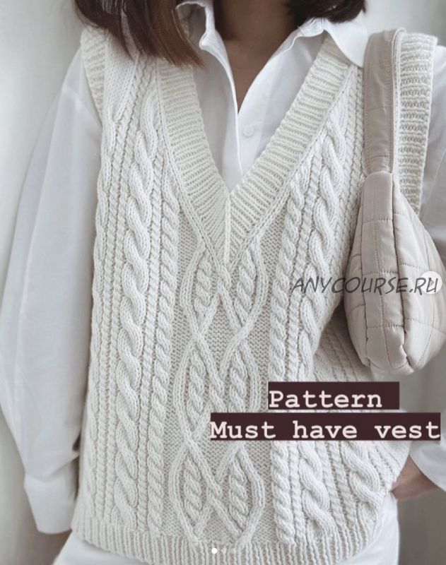 Жилет 'Мust_have' (julia_lapteva_knitwear)