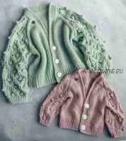 [Lisa_baby.knit] Кофточка 'Lisa' (Ксения Асташкина)