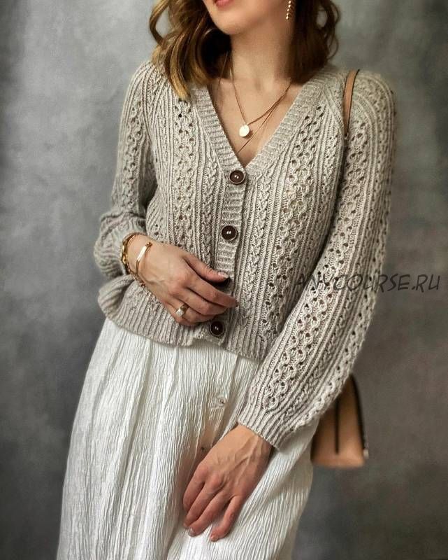 [Вязание] Кардиган «Champagne cardi» (tanito_knit)