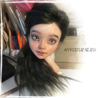 МК по росписи кукольного лица (Юлия Бобинова)