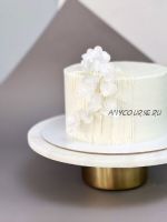 [Make Cake] Торт «Малина-сливочный крем-карамель» (Анастасия Лазарева)