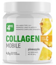 Препарат для суставов и связок Collagen + vitamin C 200 гр. 4Me Nutrition Ананас