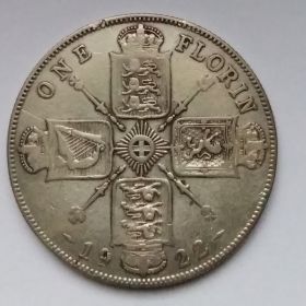 2 шиллинга (флорин) Великобритания 1922