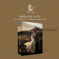 Шикарные теплые свадебные луты для видео. New Kreative Luts (kreativ wedding)