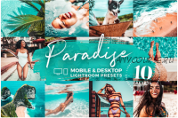 [Creativemarket] 10 Paradise Lightroom Mobile Presets