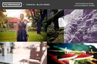 [CreativeMarket] Фэшн Фотошоп экшены / FilterGrade Fashion & Blush Series Photoshop actions