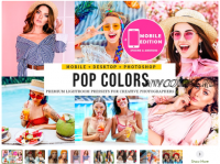 [Creativemarket] Pop Colors Lightroom Presets.2020